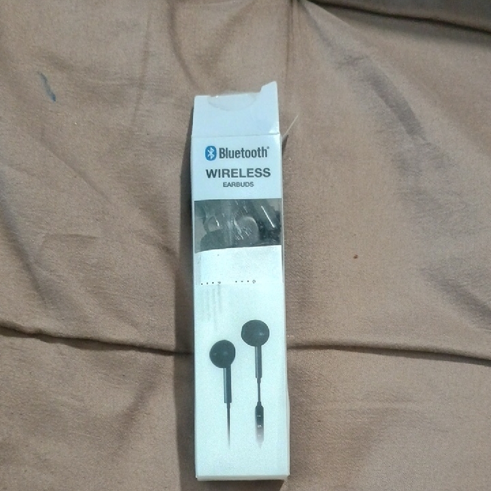 Bluetooth Wireless Earbuds - Black